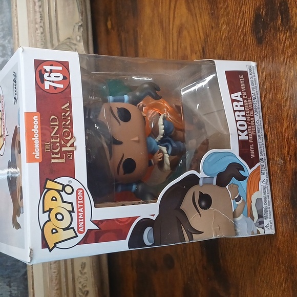 Funko Pop Korra Vinyl Figure with Blue and Brown Accents - Picture 1 of 6